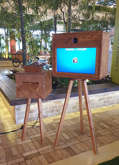 עמדת צילום לאירועים